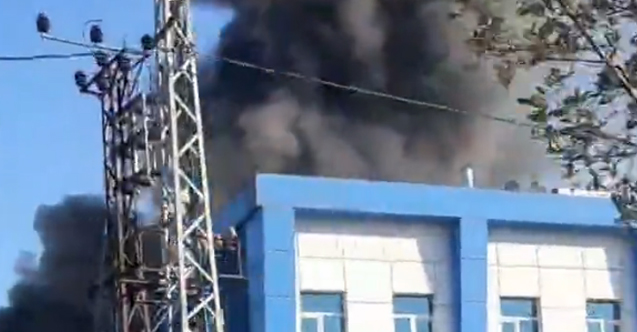 Arnavutköy'deki fabrikada yangın
