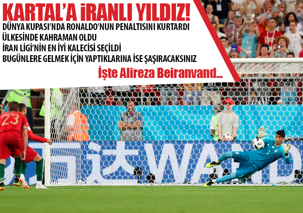 Beşiktaş'a İranlı yıldız: Alireza Beiranvand