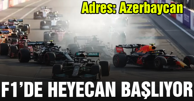 Formula 1 Azerbaycan GP antrenman turları ne zaman, saat kaçta ve hangi kanalda? CANLI İZLE