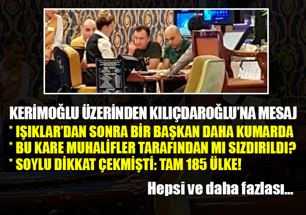 Kerimoğlu üzerinden Kılıçdaroğlu'na mesaj!