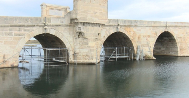 Kanuni Sultan Süleyman Köprüsü restore ediliyor