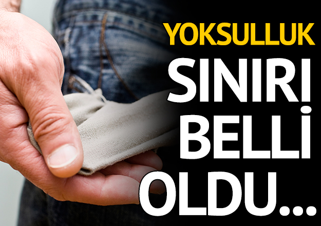 Yoksulluk sınırı 5 bin 904 lira