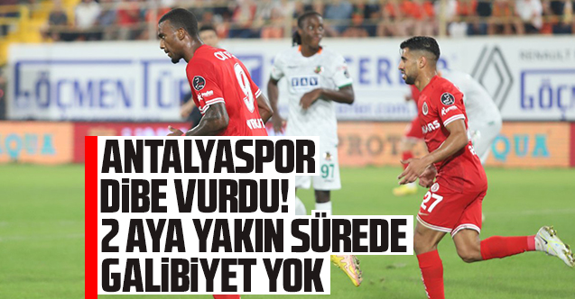 Antalyaspor'da çöküş dönemi! Nuri Şahin ve ekibi dibe vurdu