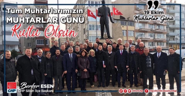 CHP'li İlçe Başkanı Berker Esen: Muhtar yetkileri artırılmalı