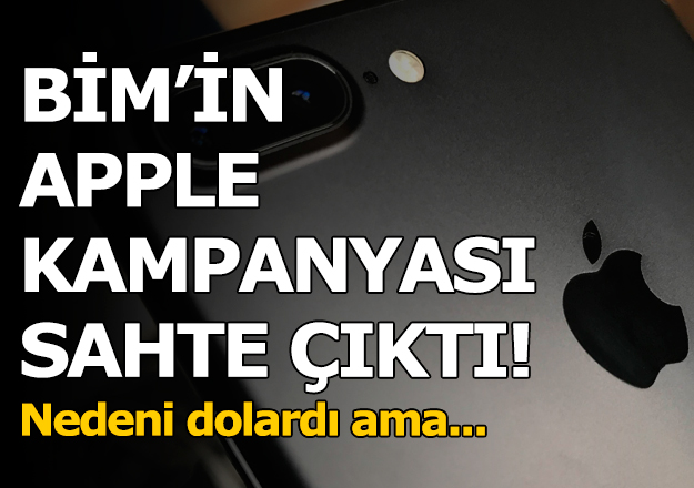 BİM'in Apple kampanyasında sahtelik davası!