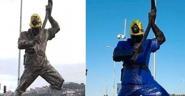 Zonguldak'ta heykel krizi