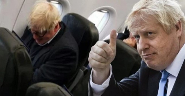 Boris Johnson ekonomi sınıfında uçarak Türkiye'ye geldi
