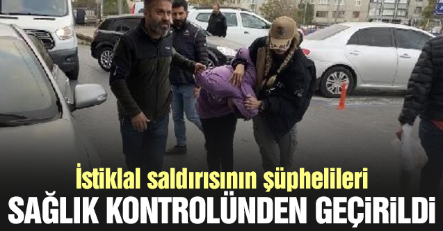 İstanbul'da terör operasyonunda gözaltına alınanlar sağlık kontrolünden geçirildi