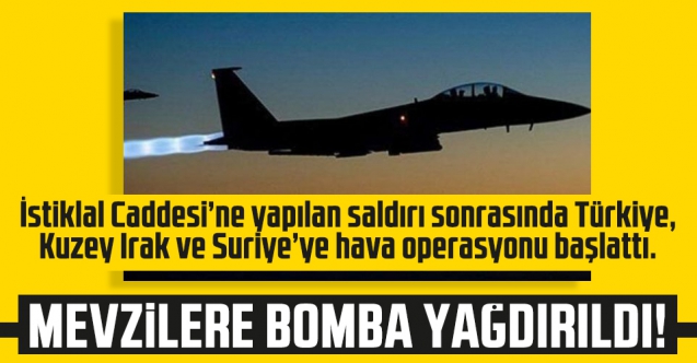 Türkiye, Suriye ve Kuzey Irak’taki teröristlere Pençe Kılıç operasyonu başlattı