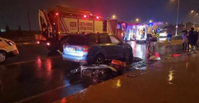 Tuzla'da motosiklet ve otomobil çarpıştı: Doğan Karbuz hayatını kaybetti