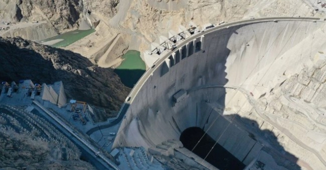 Dünyanın beşinci en yüksek barajı Türkiye'de açıldı