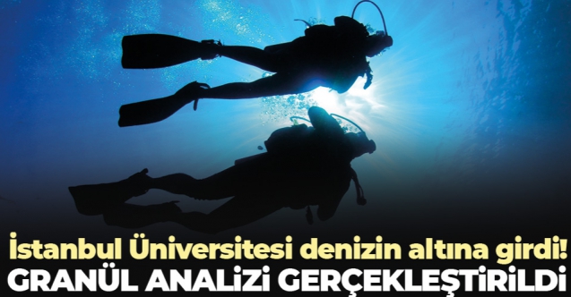 İstanbul Üniversitesi denizin altına girdi!