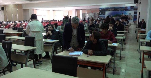 Hatay Büyükşehir Belediyesi'nin istihdam projesinde ilk sınav heyecanı