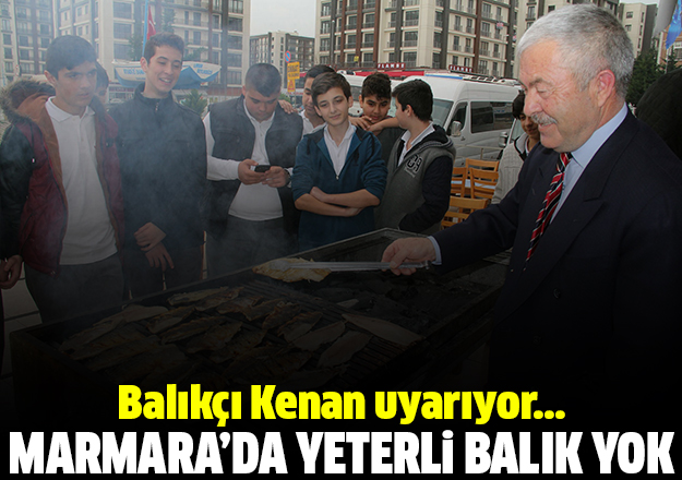 Marmara'da yeteri kadar balık yok