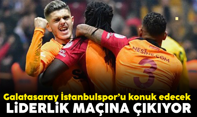 Galatasaray liderlik maçına çıkıyor! Maç ne zaman, saat kaçta, hangi kanalda?