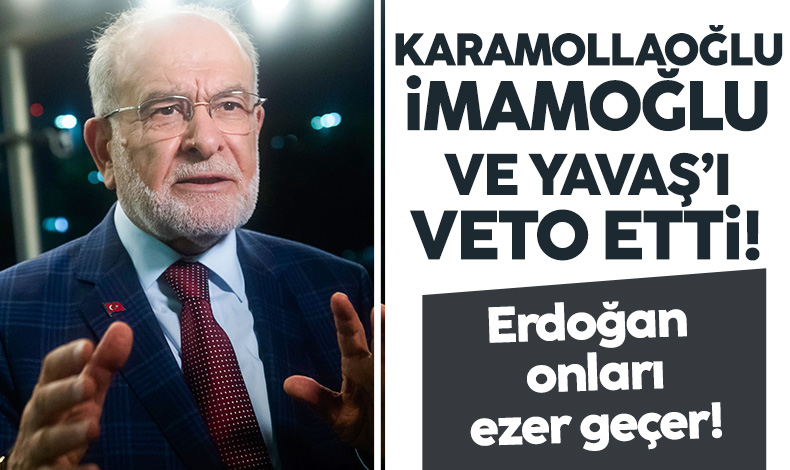 Saadet Partisi Genel Başkanı Temel Karamollaoğlu: Erdoğan ezer geçer!