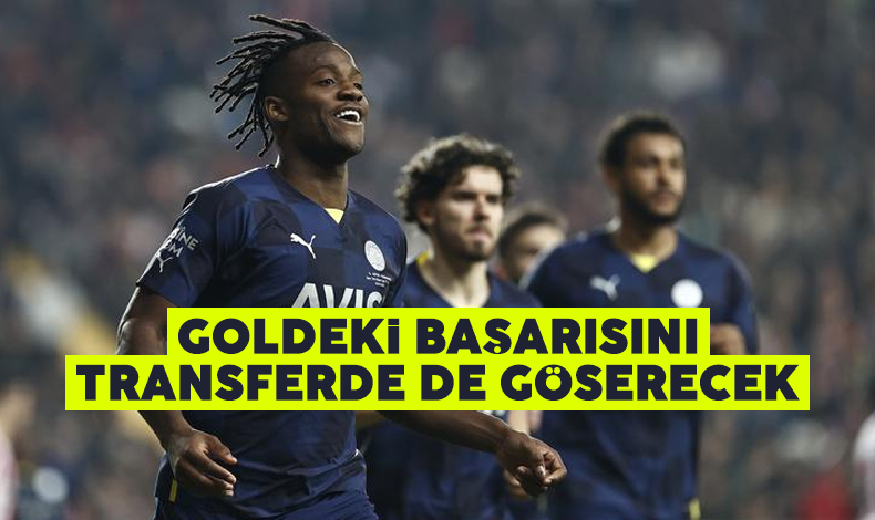 Michy Batshuayi goldeki başarısını transferde de gösterecek! Fenerbahçe süper yıldız için devrede
