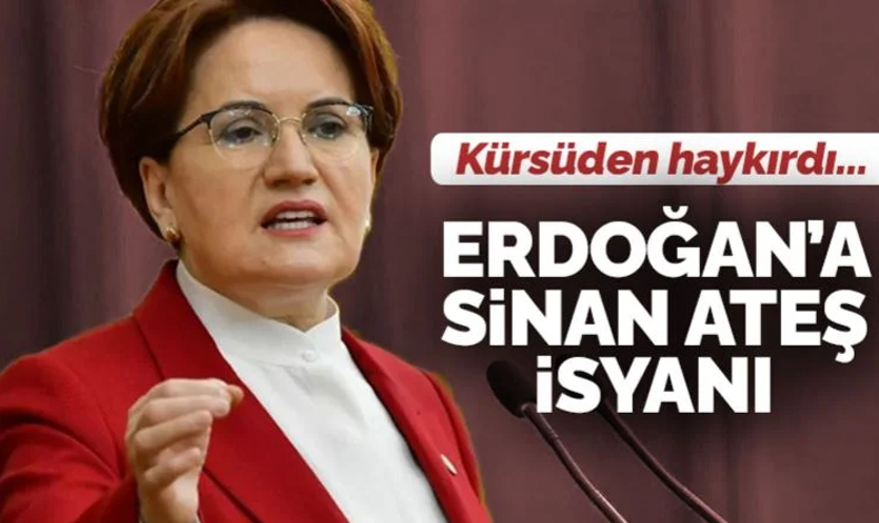 İYİ Parti Genel Başkanı Meral Akşener: Erdoğan, sen bostan korkuluğu musun?