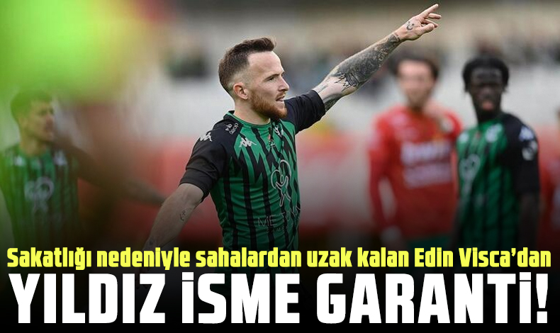 Trabzonspor'un transfer hamlesi Dino Hotic için Edin Visca garantisi