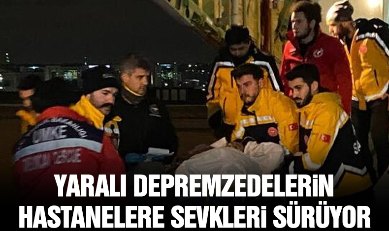 Depremzedeler tedavi için İstanbul'a getirilmeye devam ediyor