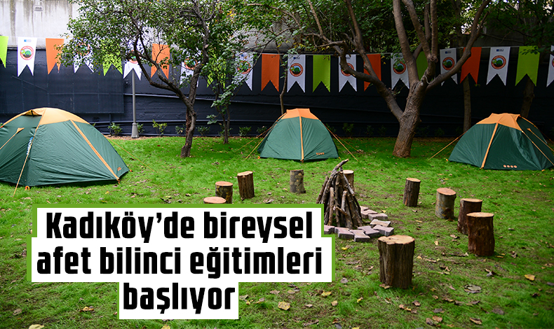 Kadıköy'de bireysel afet bilinci eğitimleri başlıyor