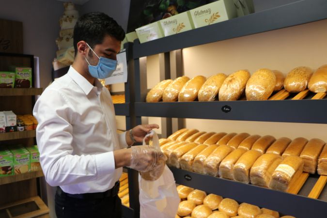 Gaziantep'te Çölyak hastaları için 11 bin 340 tane Glutensiz ekmek üretimi yapıldı