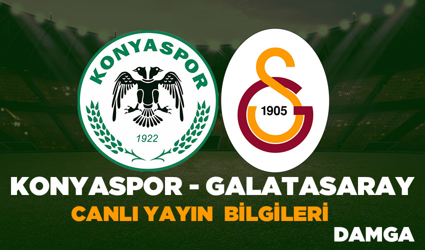 17 Mart Konyaspor Galatasaray maçı Bein Sports canlı izle Süper Lig
