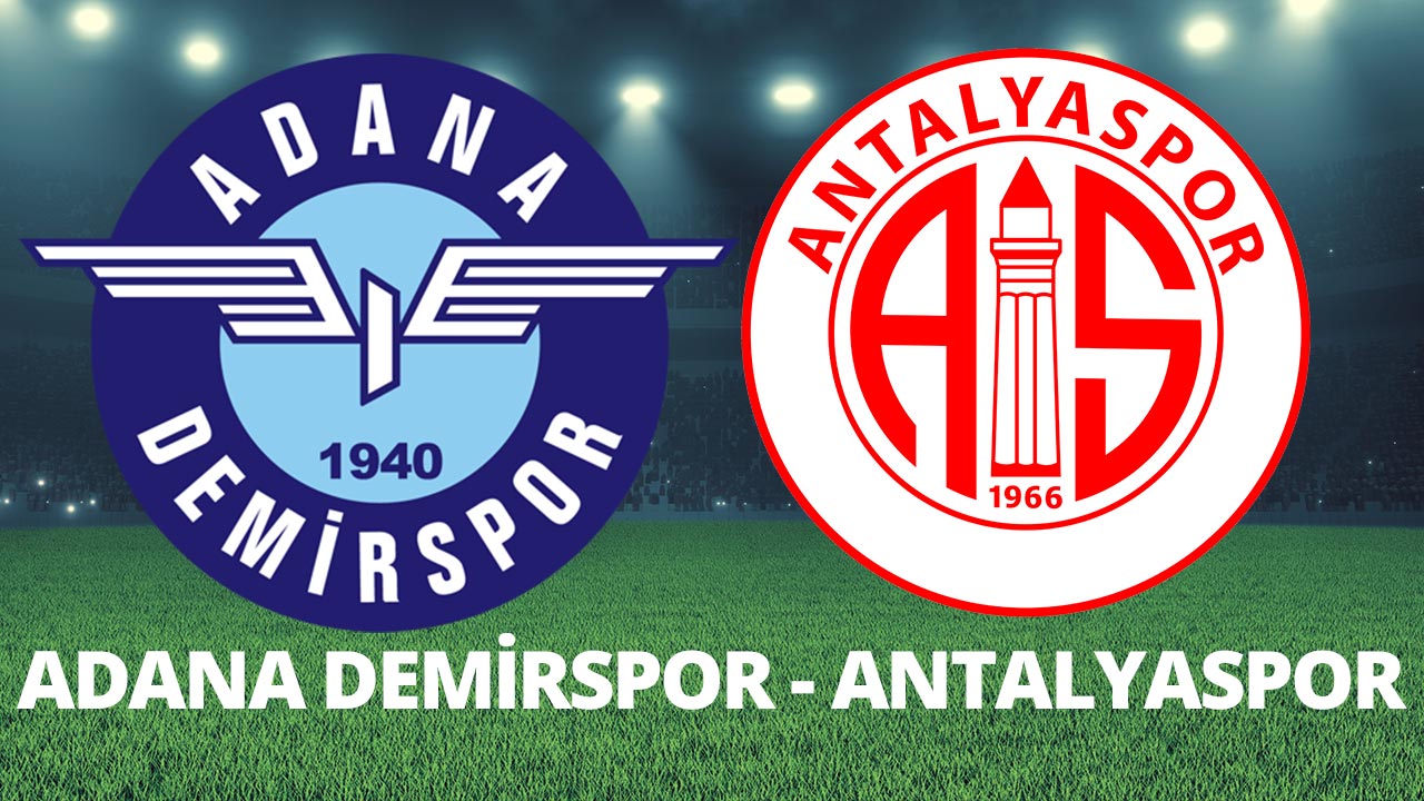 Adana Demirspor Antalyaspor maçı Bein Sports 1 canlı izle