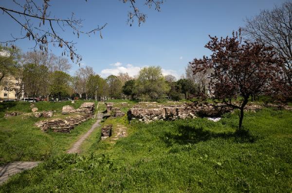Saraçhane Arkeoloji Parkı'nda Roma dönemine ait heykel bulundu