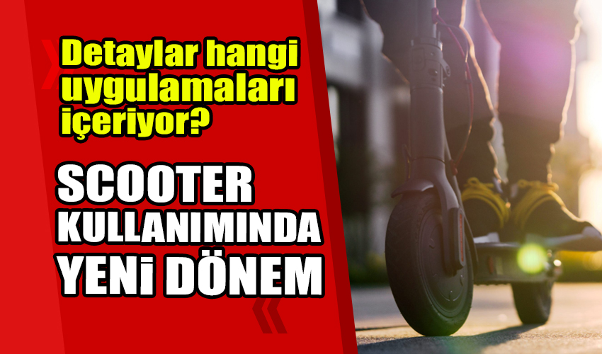İstanbul'da scooter kullanımında yeni dönem