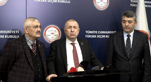 Ümit Özdağ, YSK Başkanı Yener ile görüştü