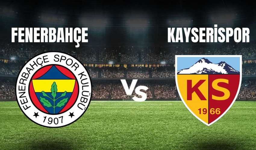 Fenerbahçe Kayserispor Türkiye Kupası maçı canlı izle A Spor