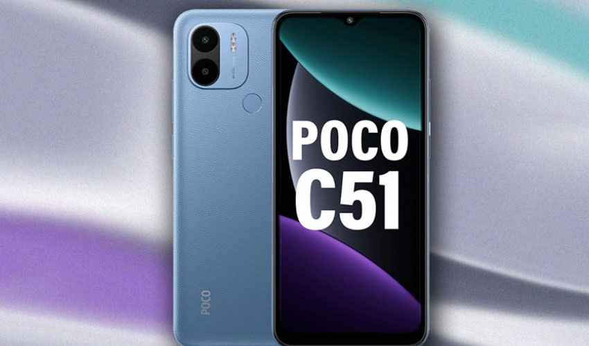 POCO C51 tanıtıldı! Özellikleri Neler  ve Fiyatı Ne Kadar ?