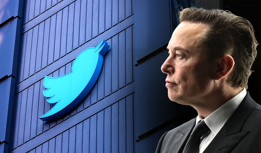 Elon Musk, Twitter genel merkezinin logosunu değiştirdi