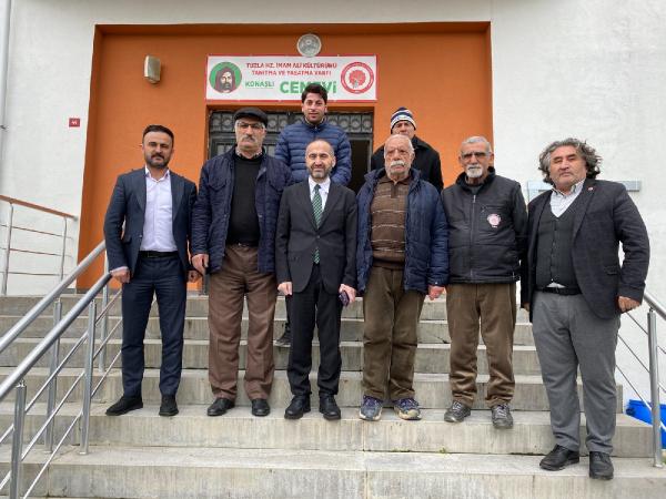 AK Parti Tuzla'da Cemevi'ne ziyarette bulundu