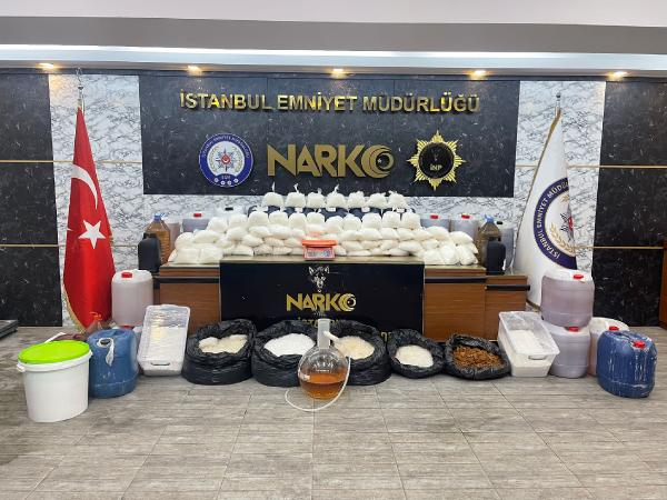 İstanbul'da 654 kilo metamfetamin ele geçirildi