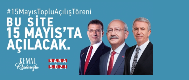 Kılıçdaroğlu’ndan Ekşi Sözlük’e reklam: Bu site 15 Mayıs’ta açılacak!