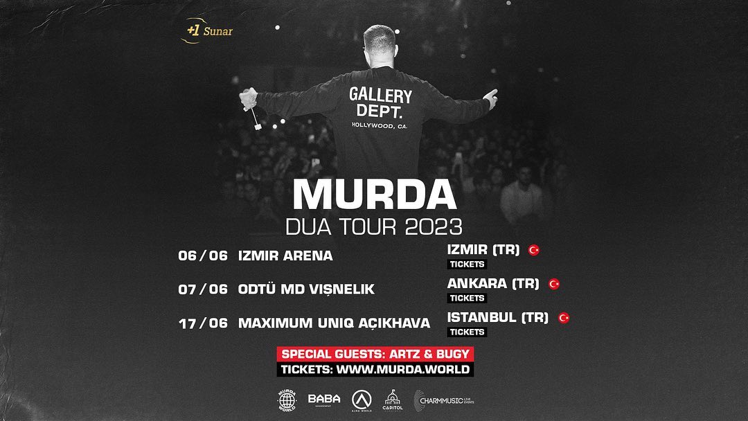 2023 Murda İstanbul Maximum Uniq konseri ve bilet fiyatları