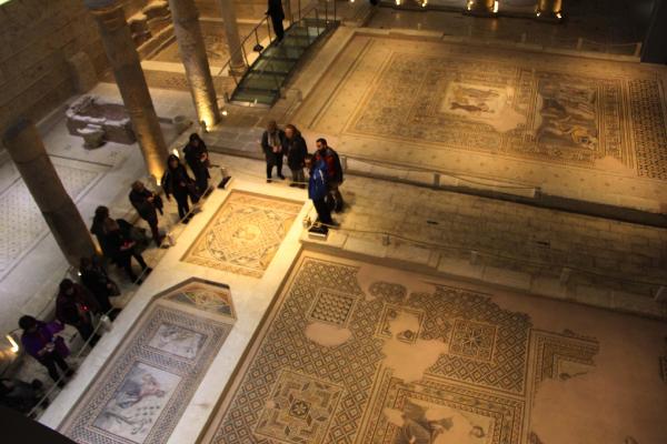 Zeugma Mozaik Müzesi'ni depreme kadar 27 bin kişi ziyaret etti