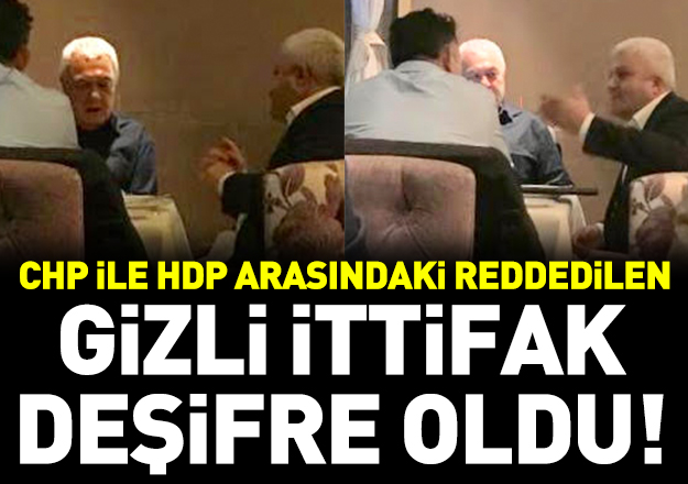 CHP-HDP ittifakı deşifre oldu