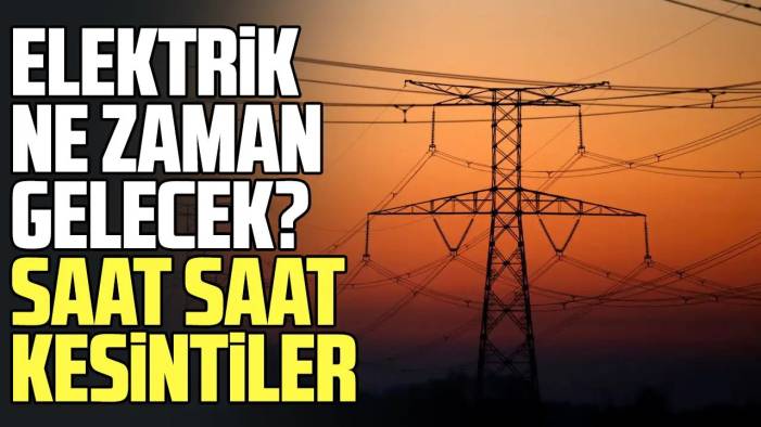 04 Haziran 2024 İstanbul Elektrik Kesintisi, 21 ilçe akşama kadar karanlığa gömülecek!
