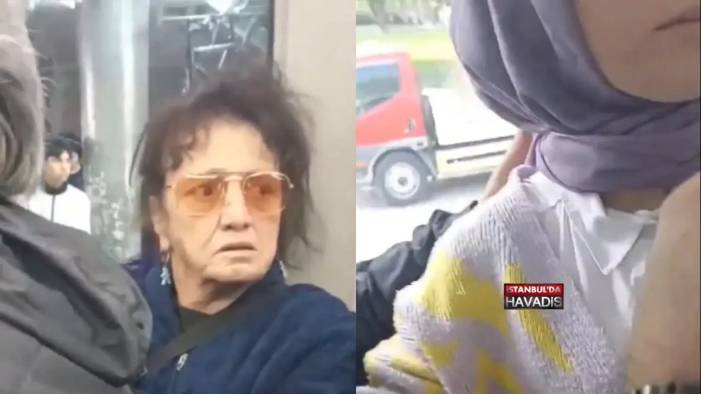 Otobüste "yabancı" krizi! Yaşlı kadın İETT'de oturamaz diyerek ırkçılık tartışması çıkardı