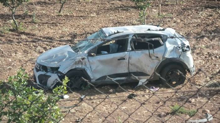 Şırnak'ta feci kaza! Güvenlik korucularının otomobili şarampole devrildi