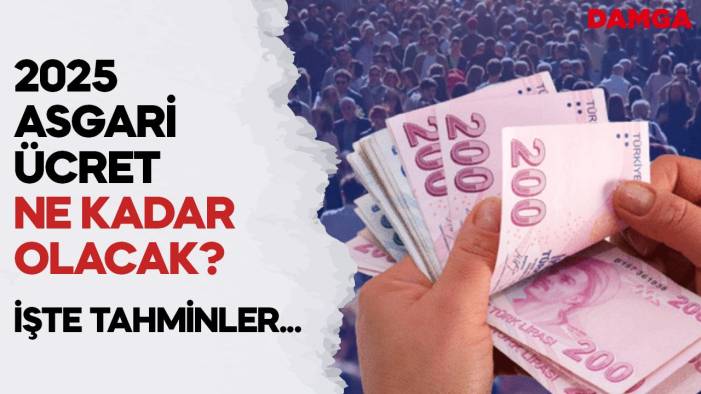 2025 Asgari ücret ne kadar olacak? Yeni yılın asgari ücret zammı belli oldu mu? İşte tahminler