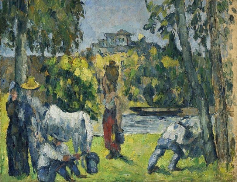 Cezanne’ın ünlü tablosu, 27 yıl sonra sergileniyor