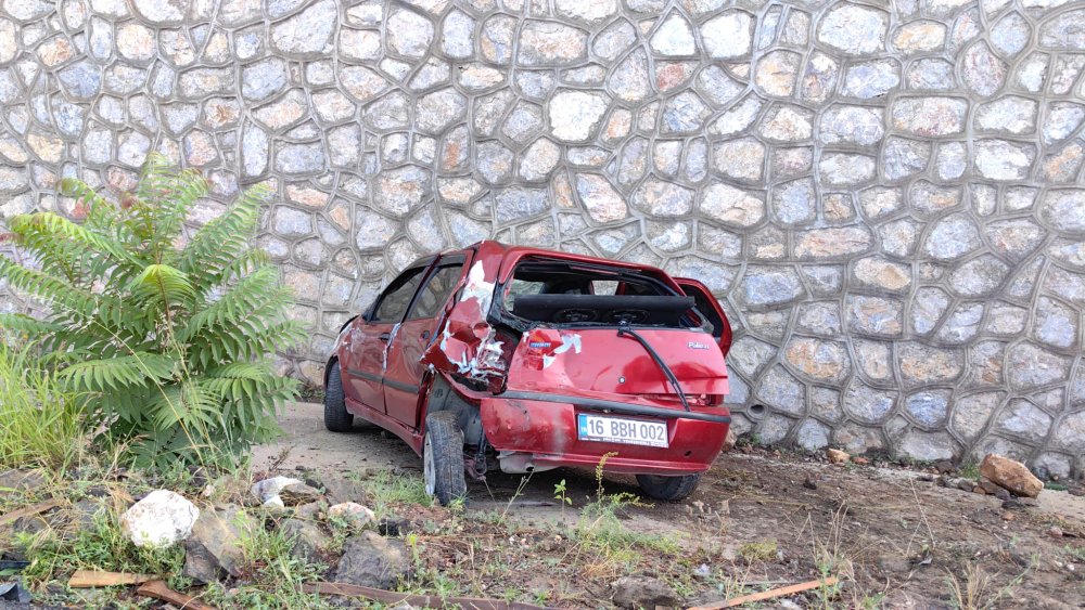 Bursa'da feci kaza: 4 yaralı