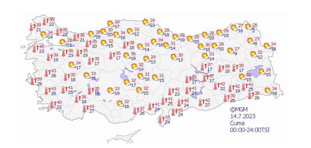 Antalya, en sıcak 3 ilden biri olacak