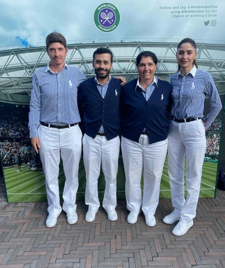 Wimbledon'da 13 Türk hakem görev yaptı