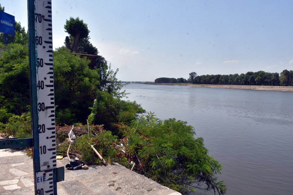 Meriç Nehri, son 5 yılın en düşük seviyesinde