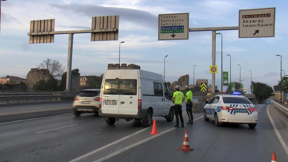 İstanbul'da bazı yollar kapalı